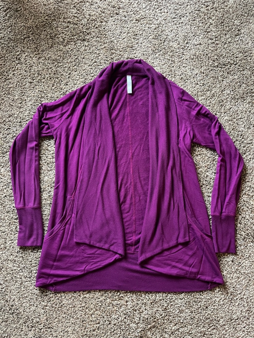 Athleta Pranayama Wrap Deep Plum Size Small